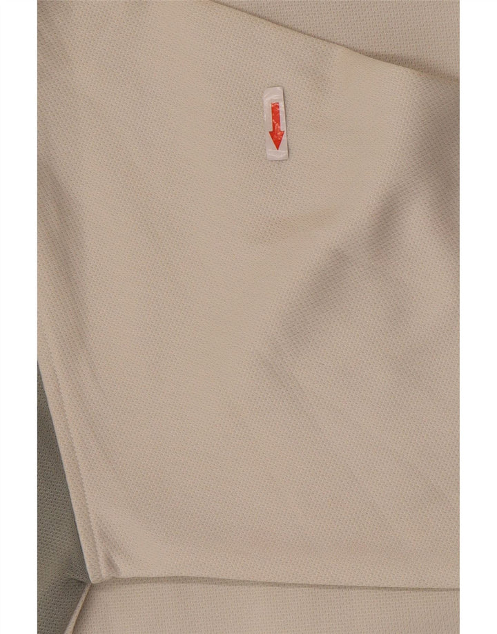 Giacca da uomo con cappuccio della tuta Asics, colore medio, bianco sporco