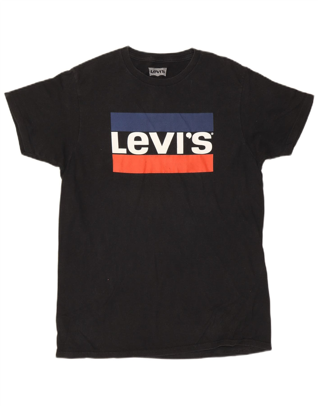 T-shirt grafica da uomo Levi's Top nera media