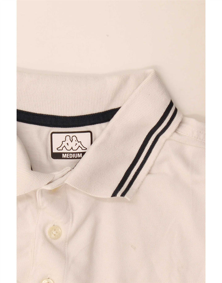 Polo Uomo KAPPA Cotone Medio Bianco