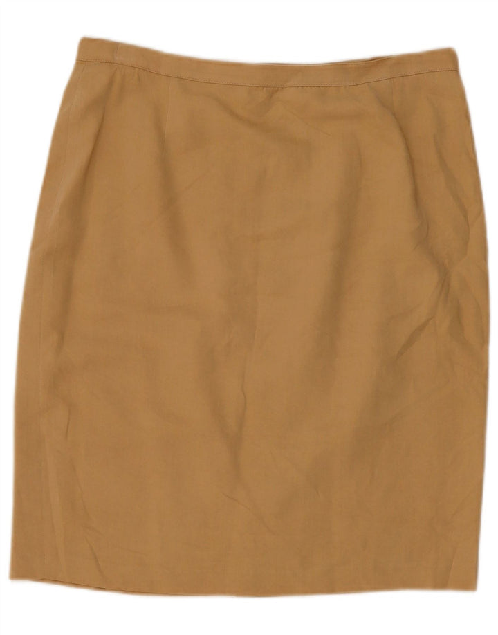Gonna tubino vintage da donna W34 grande beige