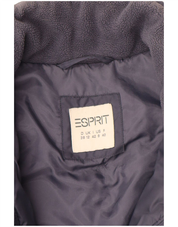 Cappotto imbottito da donna Esprit UK 12 medio blu navy