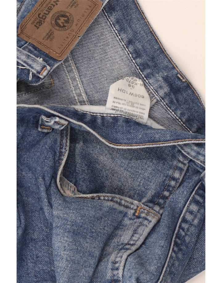 Pantaloncini di jeans da uomo WRANGLER W38 XL cotone blu