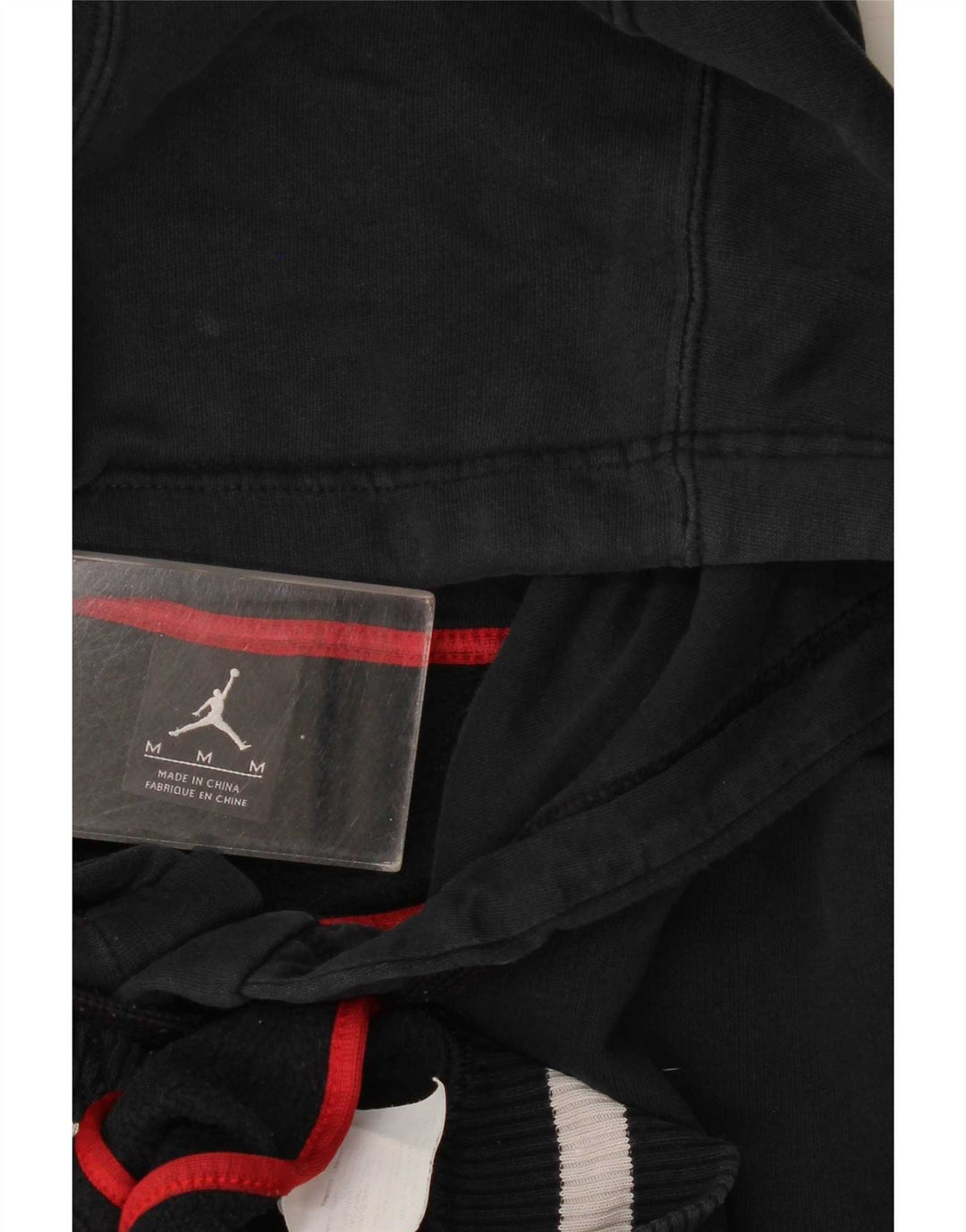 Jordan Giacca da uomo con cappuccio da ginnastica, colore blu navy medio color block