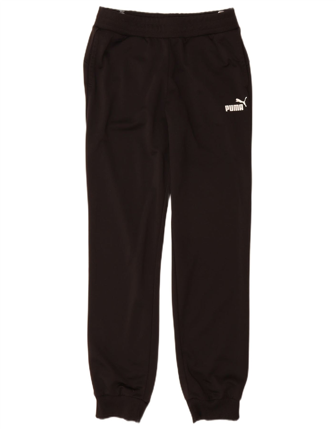 Pantaloni da tuta da uomo Puma Joggers piccoli in poliestere nero