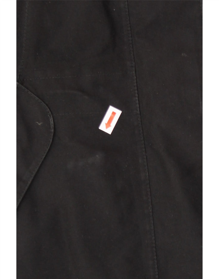 Cappotto giacca a vento da donna Jack Wolfskin UK 12/14 poliestere nero medio