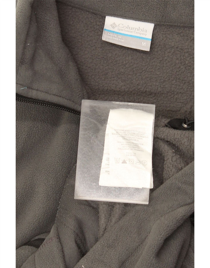 Giacca in pile da uomo Columbia UK 38 Poliestere grigio medio