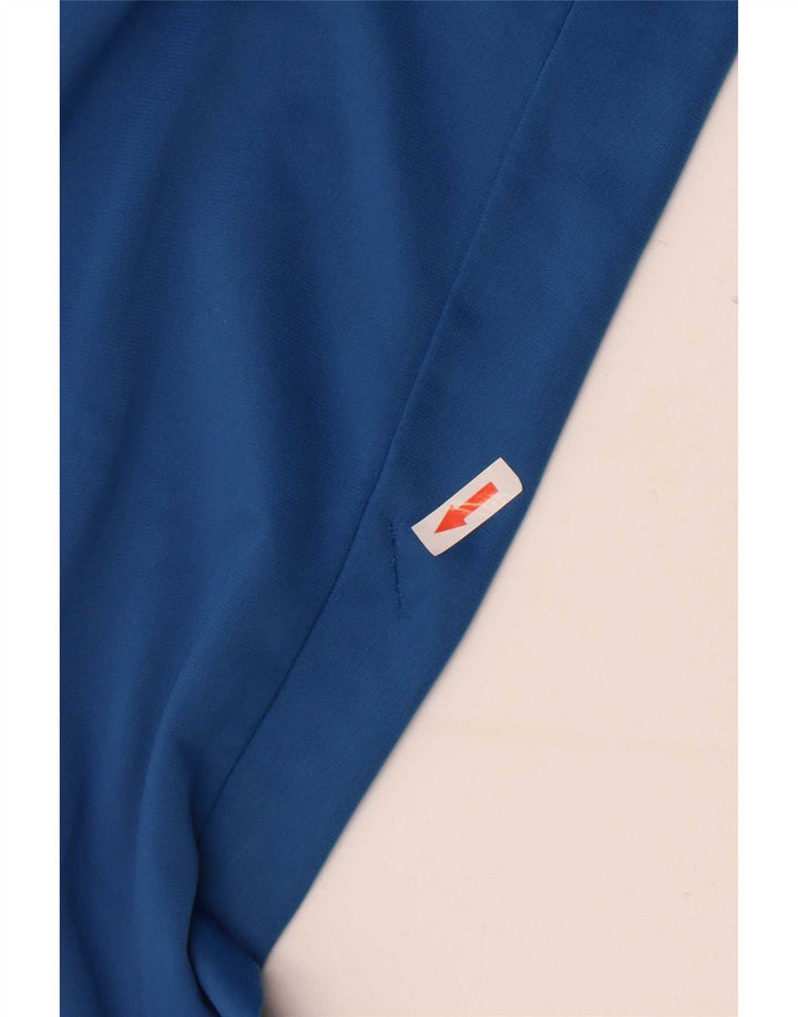 Pantaloni da tuta da uomo Asics grandi in poliestere blu