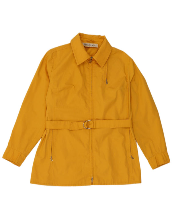 Giacca utility da donna Bogner UK 12 cotone giallo medio