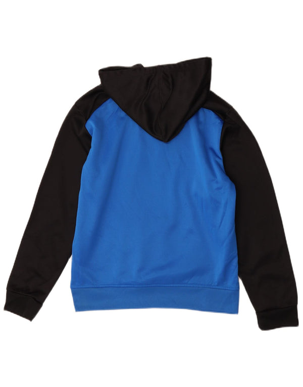 Felpa con cappuccio grafica Champion da ragazzo 14-15 anni Sport a blocchi di colore blu