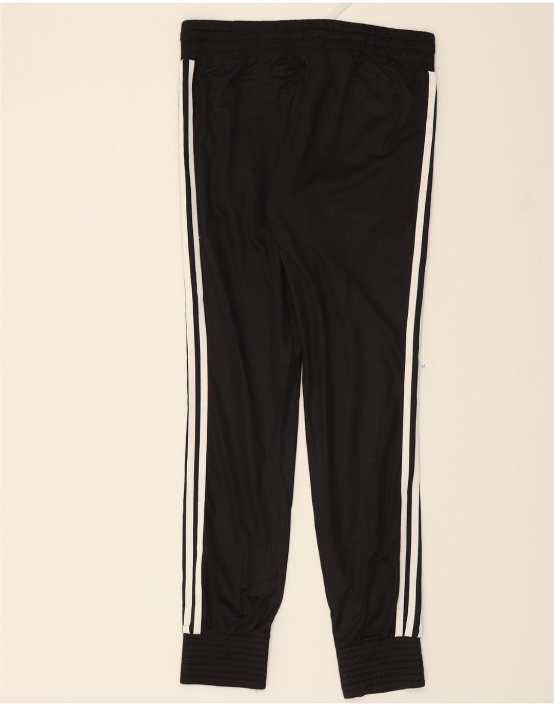 ADIDAS Womens Tracksuit Trousers Joggers UK 8/10 Small Black Polyester Vintage Adidas and Second-Hand Adidas from Messina Hembry 
