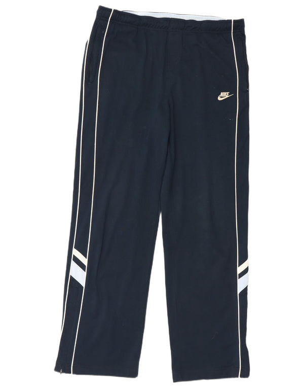 Pantaloni da tuta da uomo Nike Large in poliestere blu navy