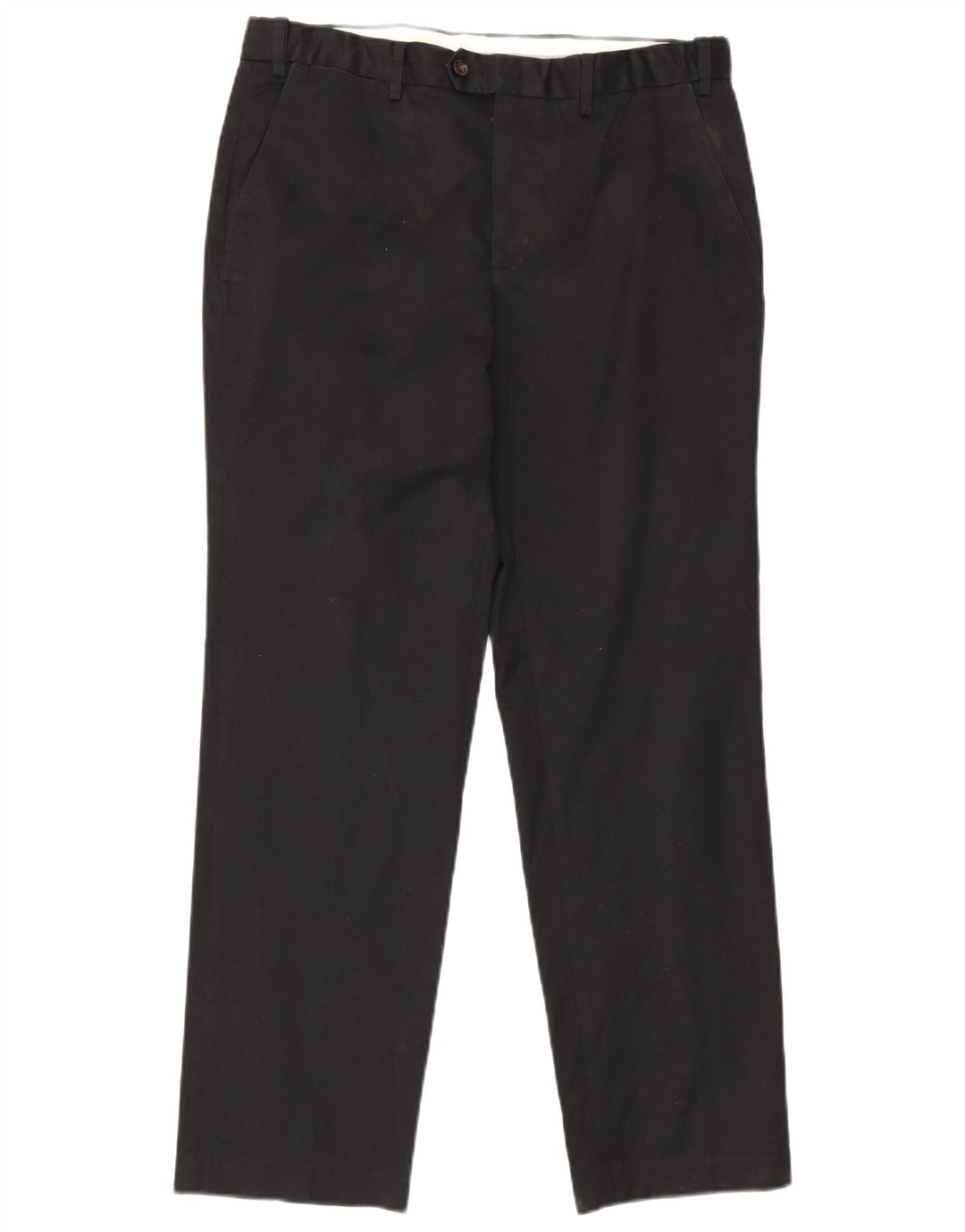 Pantaloni da abito dritti su misura da uomo Marks & Spencer W34 L31 neri