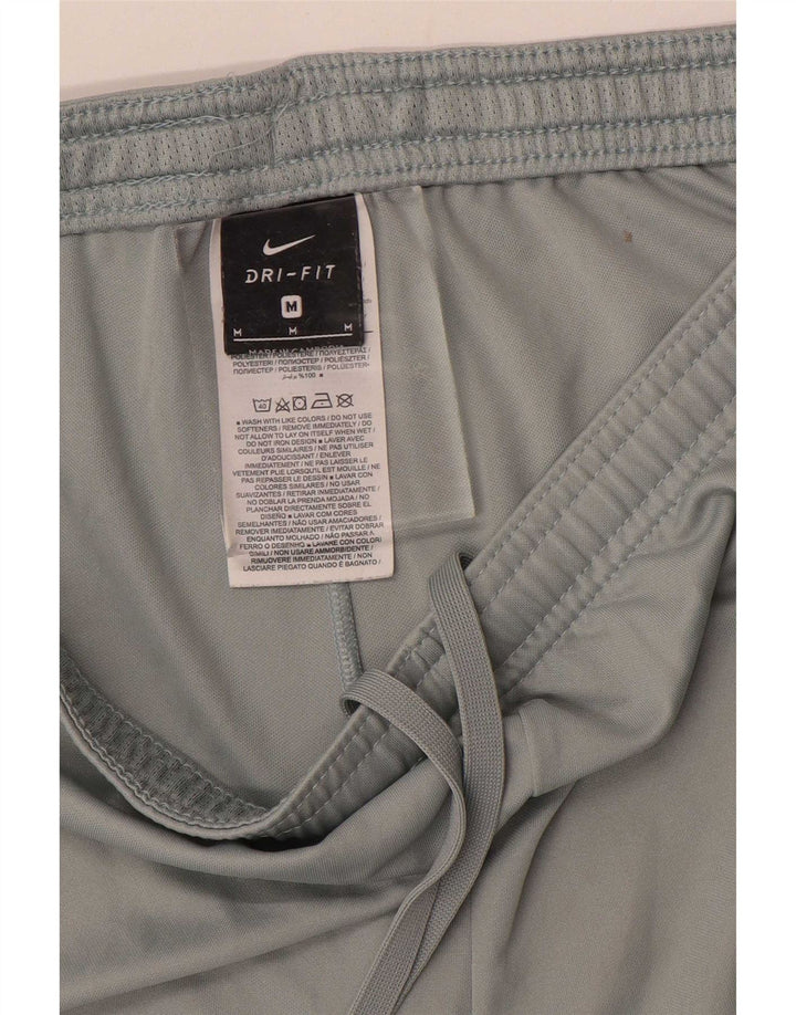 Pantaloncini sportivi Nike Dri Fit da uomo in poliestere color block grigio medio