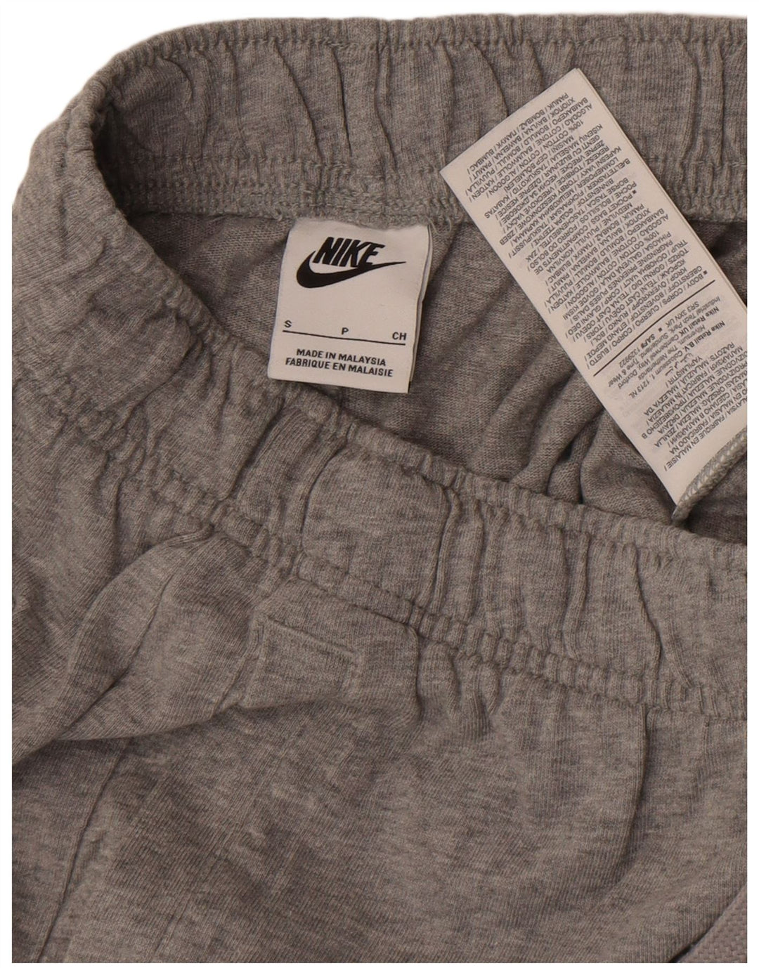 Pantaloncini sportivi Nike da uomo piccoli in cotone grigio