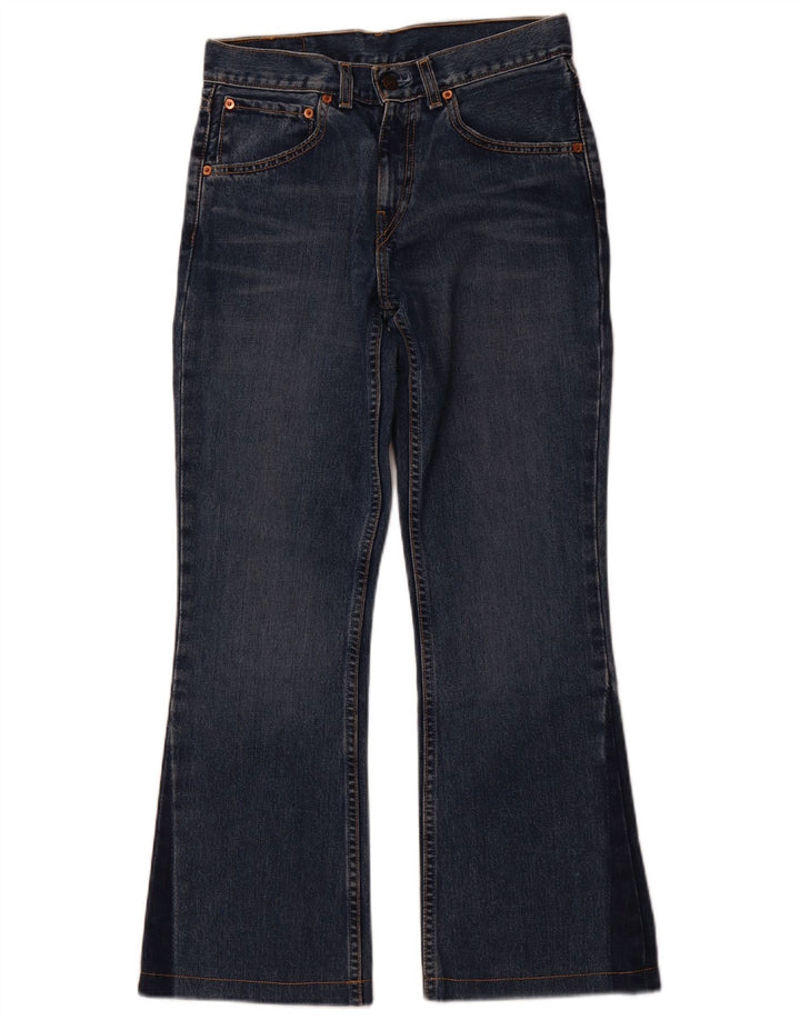 LEVI'S Jeans 525 Bootcut da donna W28 L28 in cotone blu