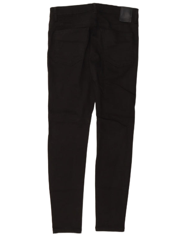 Jeans skinny da uomo Zara EU 40 medio W31 L29 cotone nero