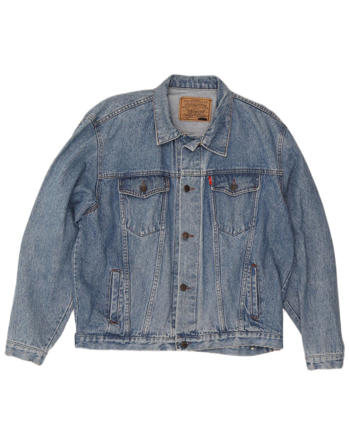 Giacca di jeans da uomo Levi's UK 42 XL Blu