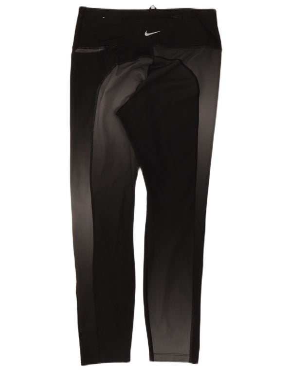 Leggings Nike Dri Fit Crop da donna UK 12 medio nero poliestere