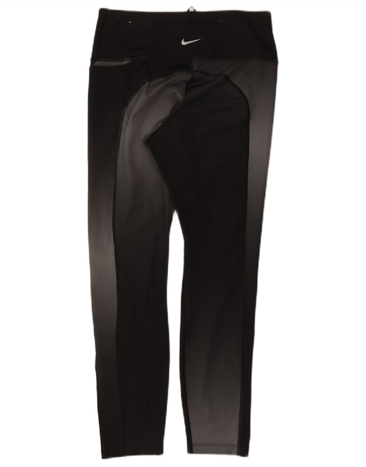 Leggings Nike Dri Fit Crop da donna UK 12 medio nero poliestere
