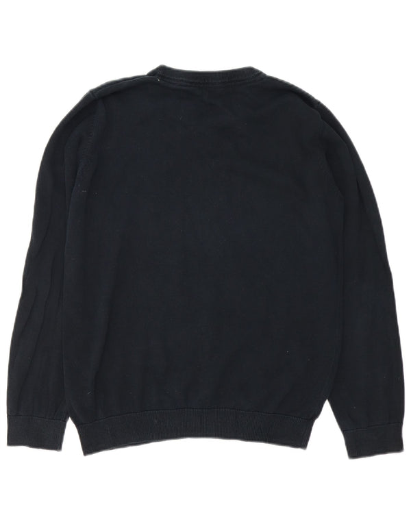Maglione Marks & Spencer da bambino con scollo a V 13-14 anni in cotone nero