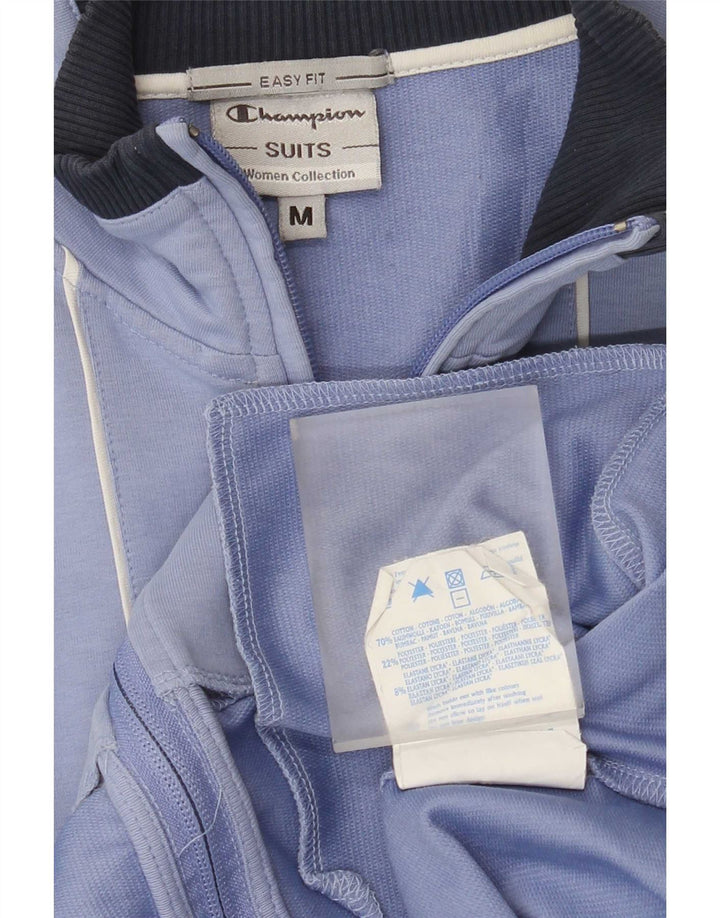 Giacca da tuta grafica da uomo Champion in cotone blu medio