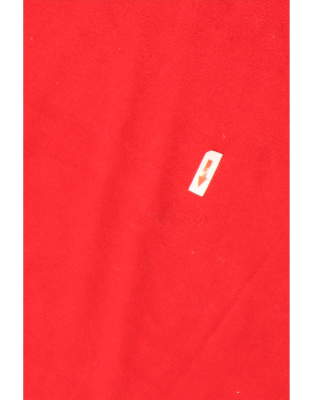 T-shirt grafica da uomo Adidas Top in cotone rosso medio