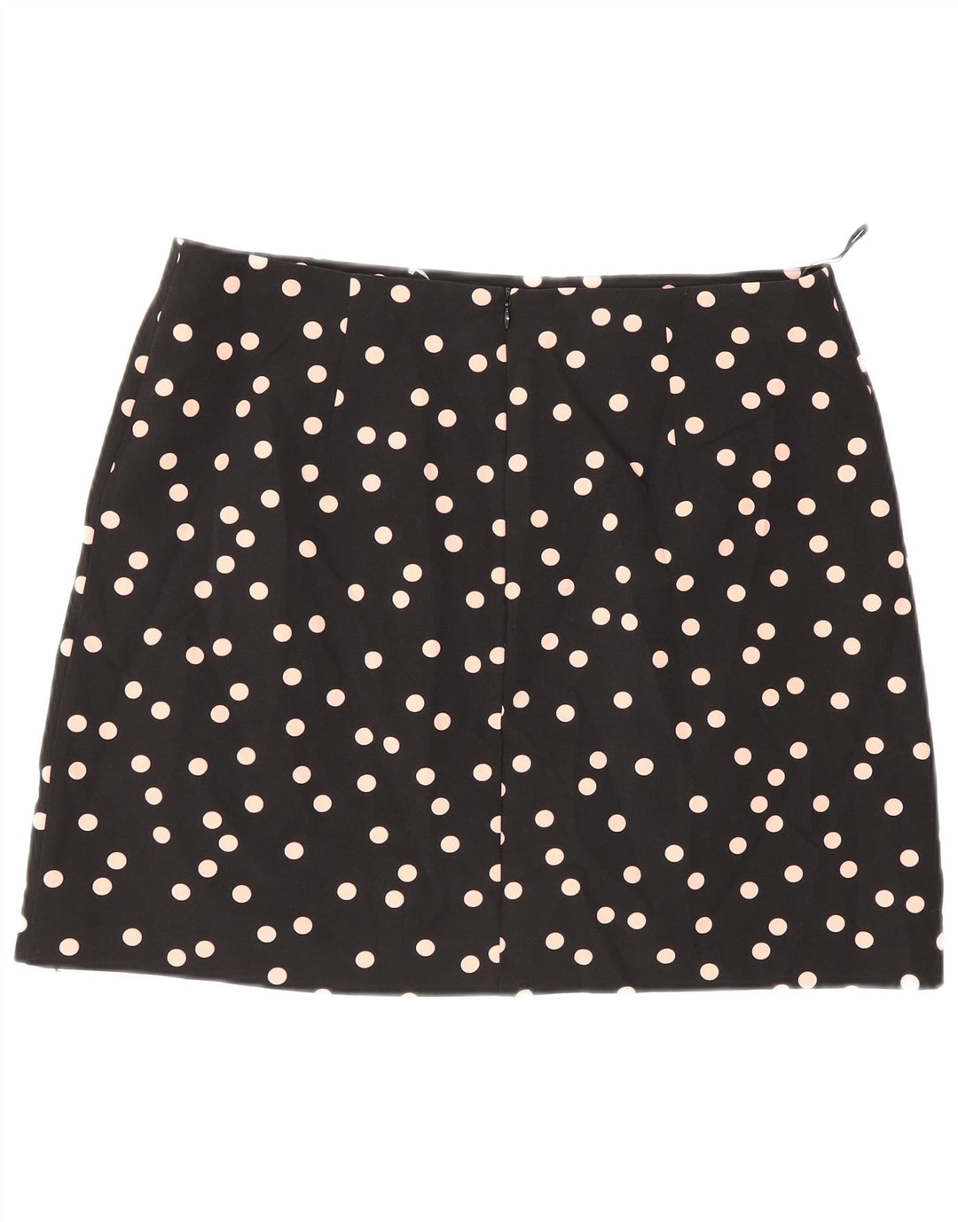 Minigonna da donna Oasis UK 16 Large W34 Poliestere nero a pois