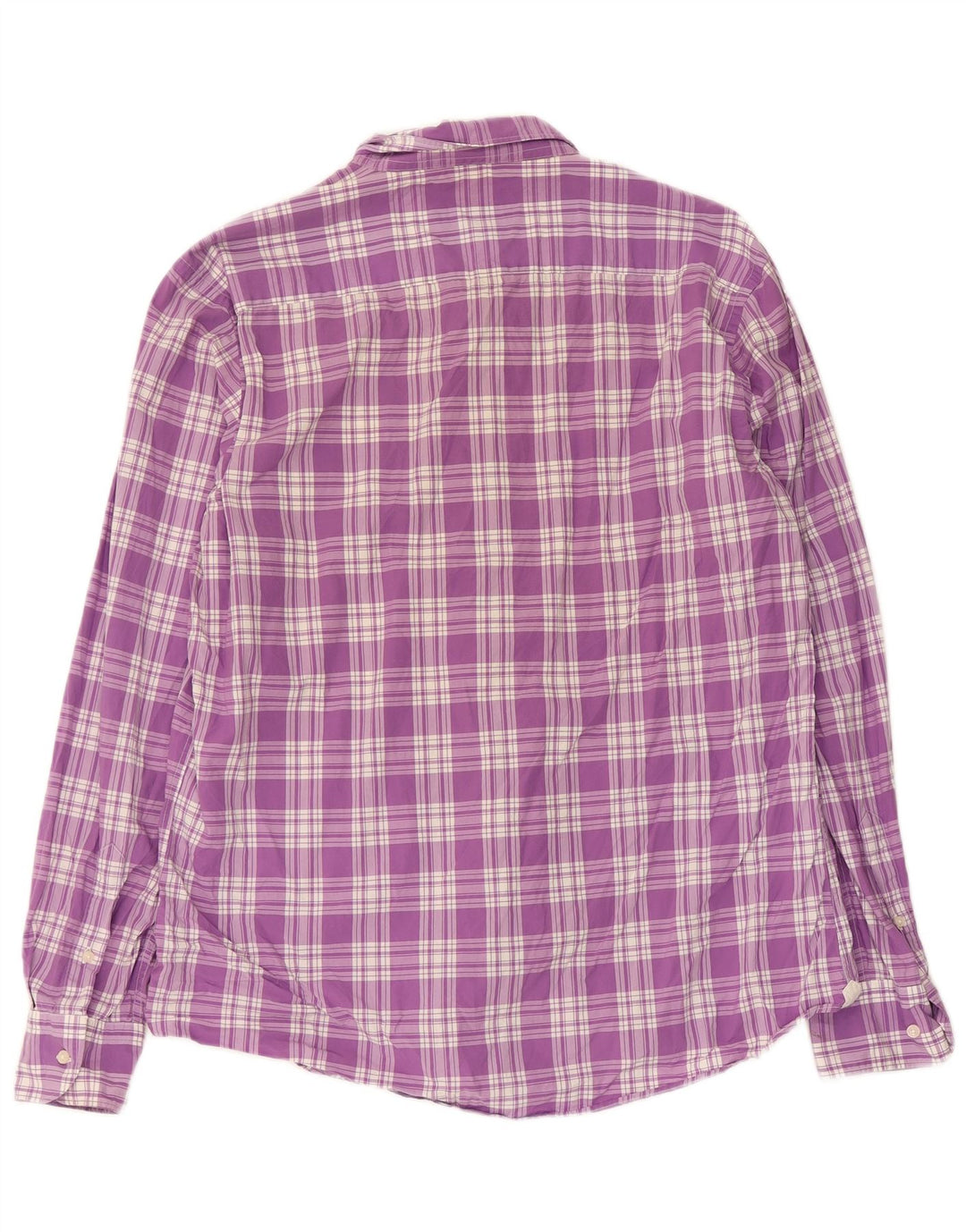 Camicia casual da uomo Massimo Dutti XL viola a quadri