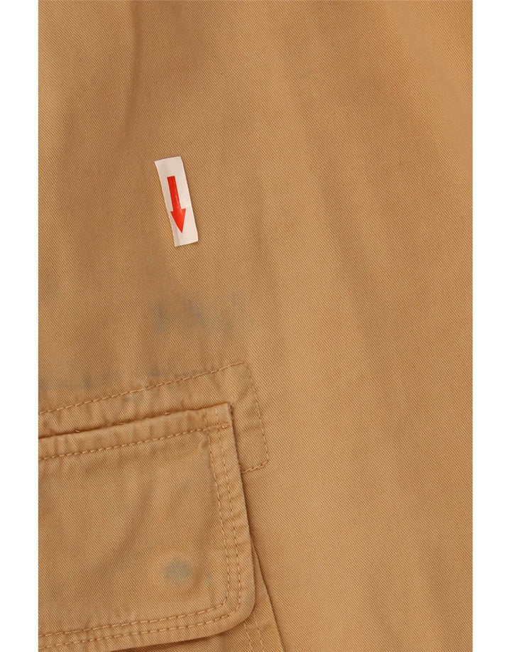 Pantaloncini cargo da uomo Gant W36 grandi in cotone beige