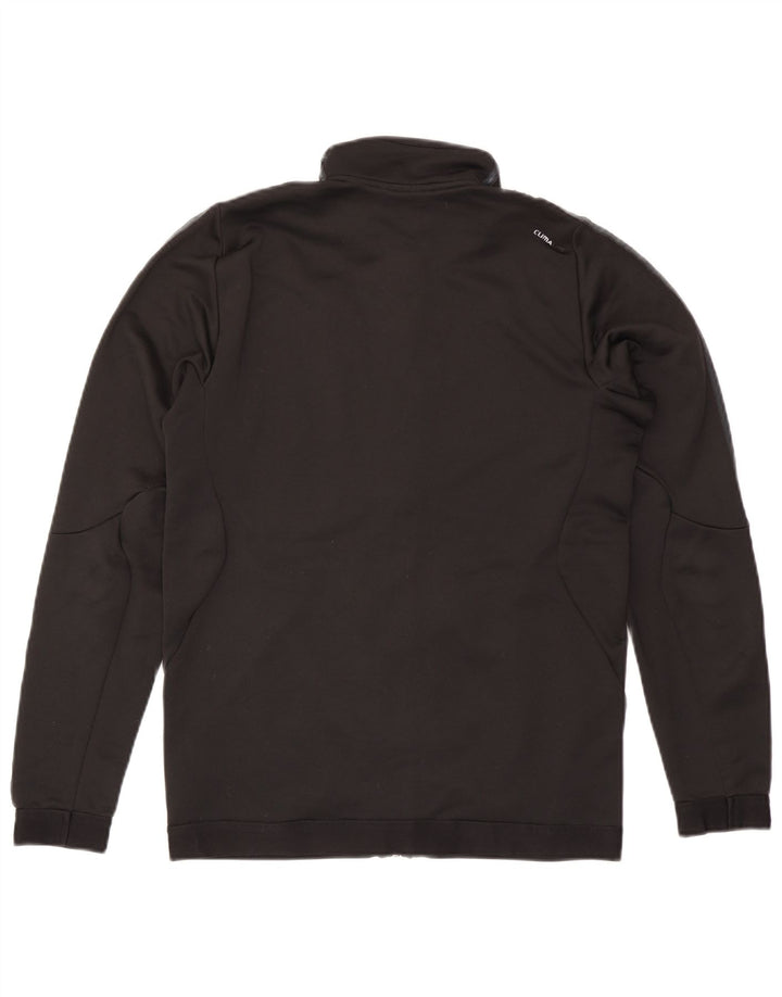 Giacca da allenamento Adidas Climalite da uomo, piccola, in poliestere nero, Halloween