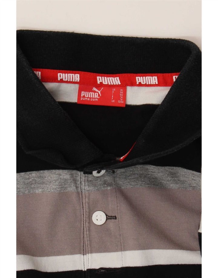 Polo Puma da bambino 13-14 anni a righe multicolore