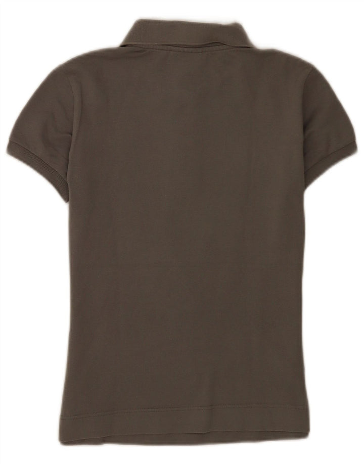 Polo da donna Lacoste taglia 36 piccola in cotone grigio