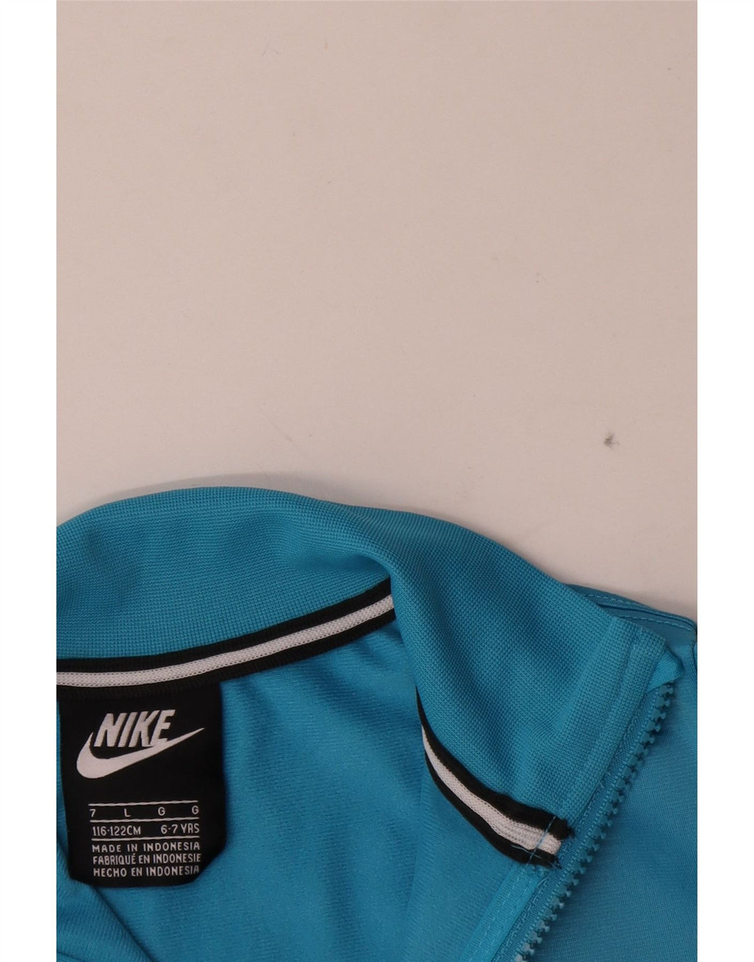 Giacca da tuta grafica Nike da ragazzo, 6-7 anni, grande, blu, color block