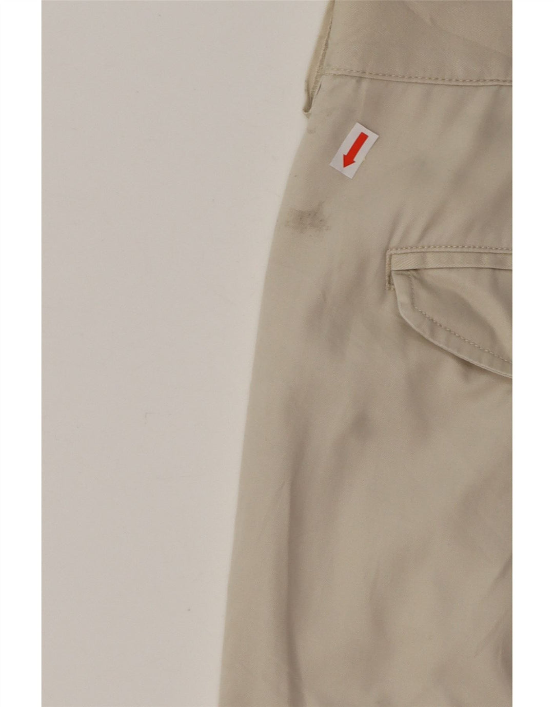POLO RALPH LAUREN Pantaloni chino da uomo con pegging W38 L32 Cotone Beige
