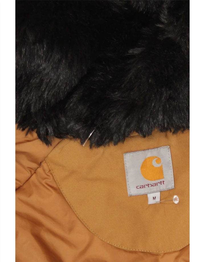 Giacca parka con cappuccio da uomo Carhartt UK 38 Poliestere color block beige medio