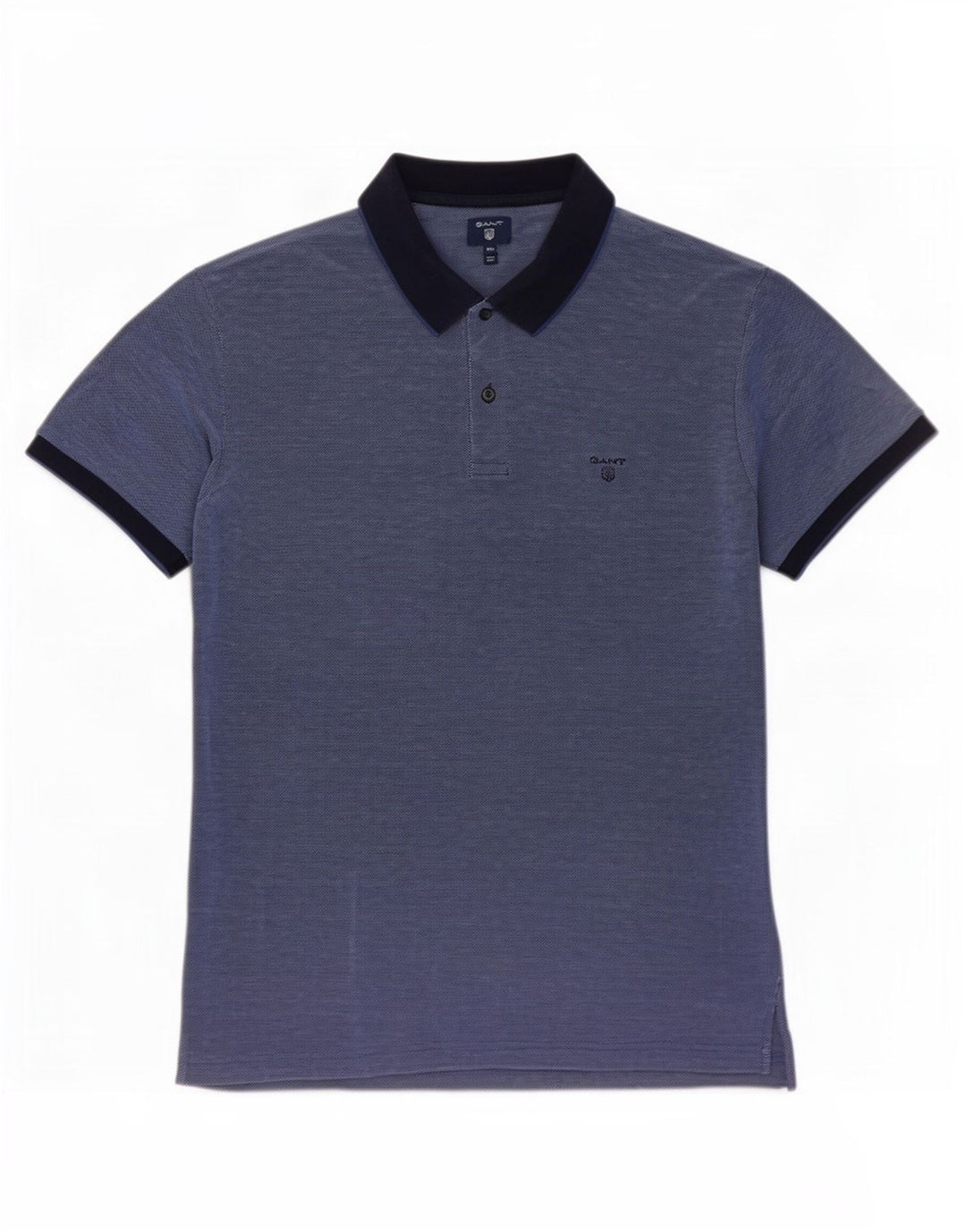 Polo da uomo Gant 2XL in cotone blu navy