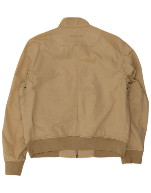 Giubbotto bomber da uomo Jeckerson UK 42 XL Cotone beige