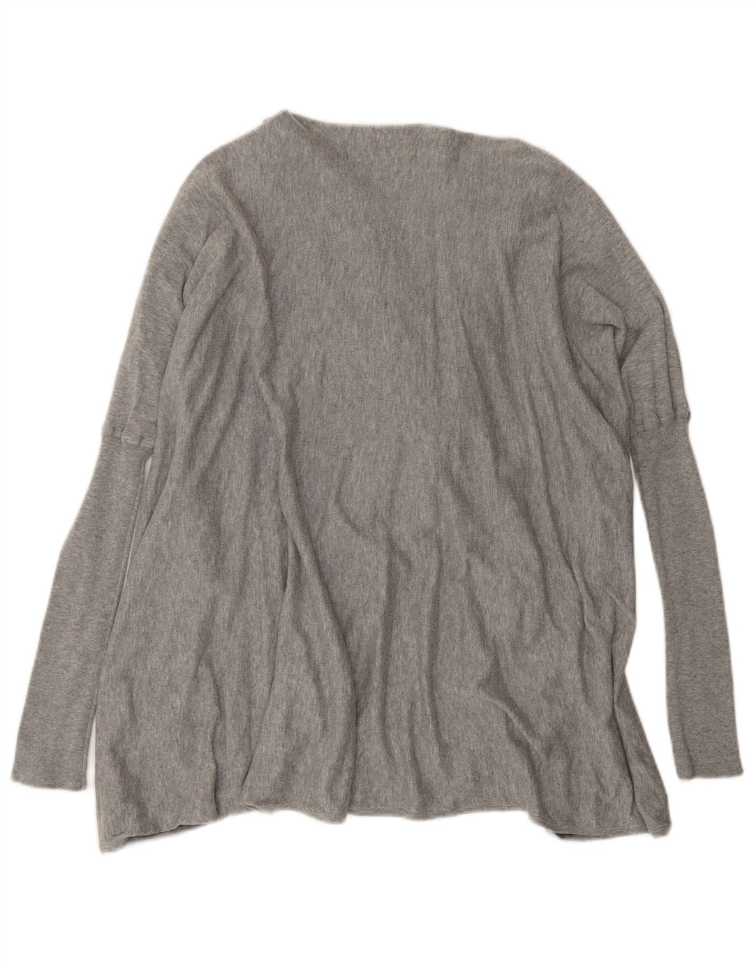 Maglione maglione oversize con scollo a V da donna All Saints UK 14 Grigio medio