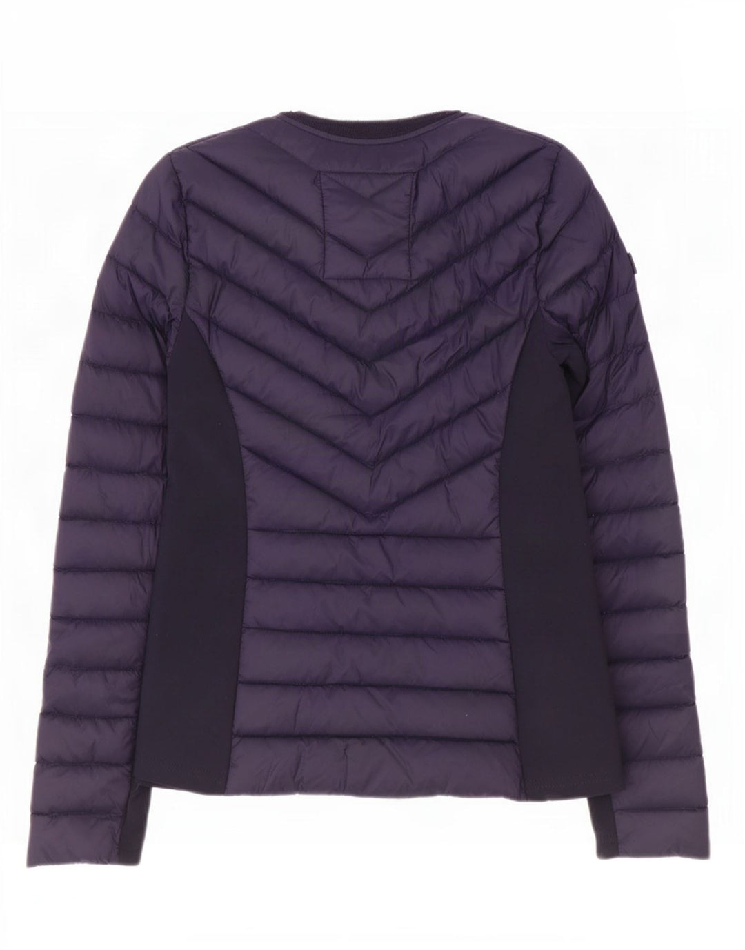 Giacca imbottita Hollister da donna UK 6 XS blu navy nylon