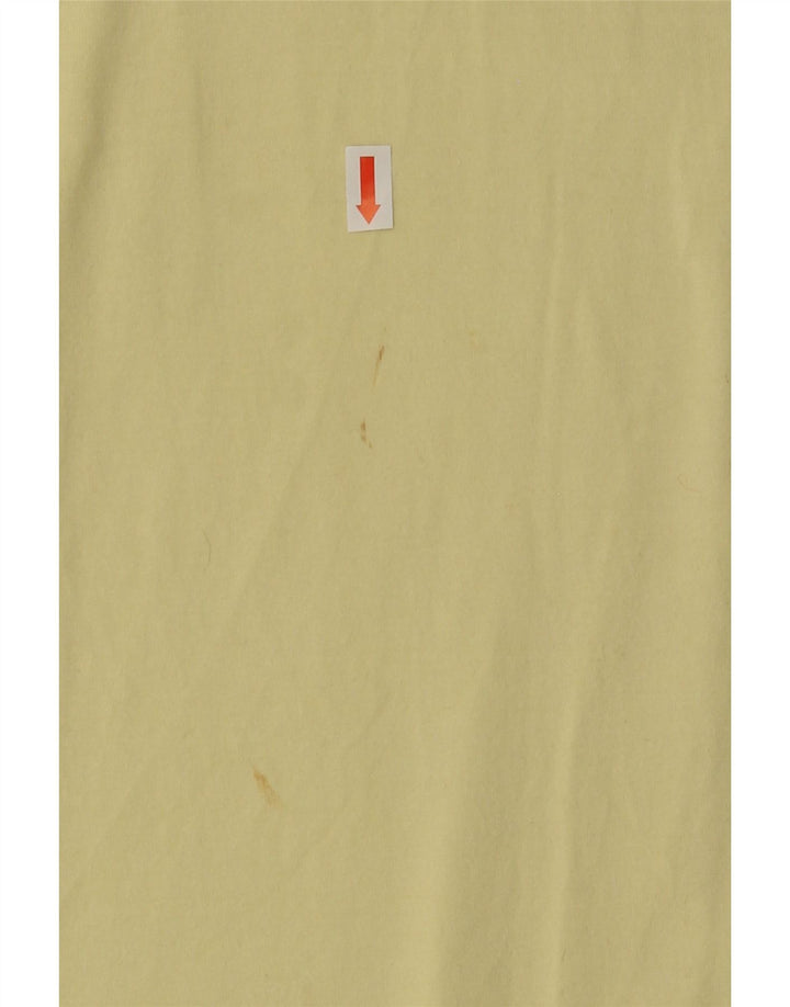MURPHY & NYE Mens Graphic T-Shirt Top 2XL Yellow Cotton Vintage Murphy & Nye and Second-Hand Murphy & Nye from Messina Hembry 