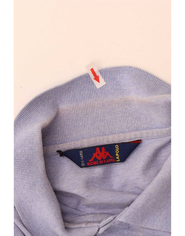 Polo Kappa Uomo XL Cotone Blu