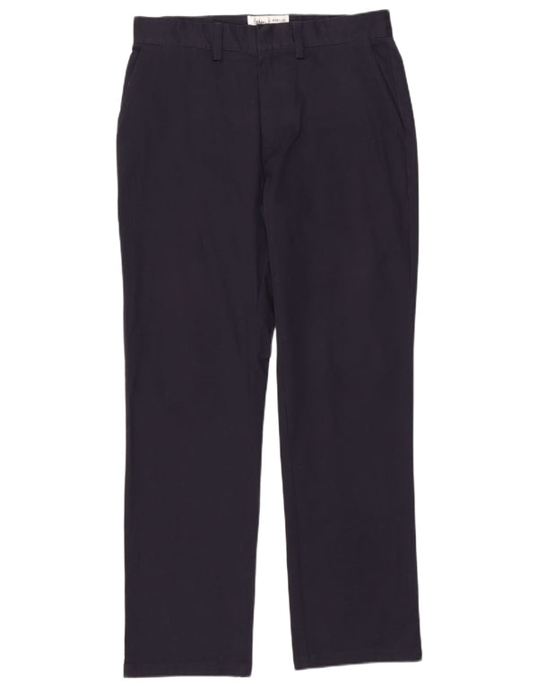 Pantaloni chino da uomo Regular Fit Boden W34 L32 in cotone blu navy