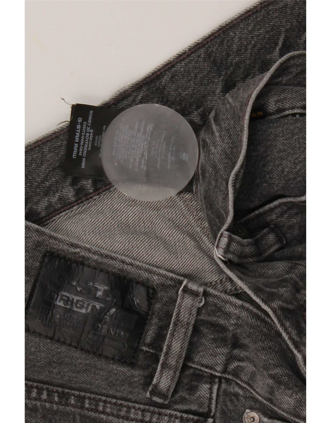 Jeans larghi da uomo G-Star W32 L32 cotone grigio