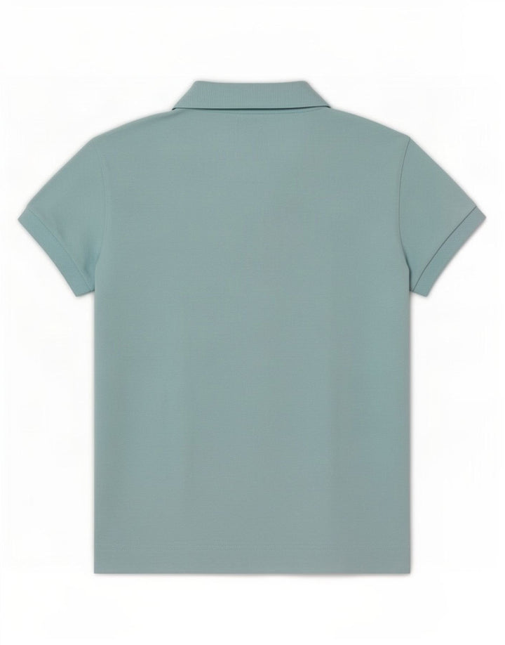 Polo da donna Lacoste taglia 36 piccola in cotone blu