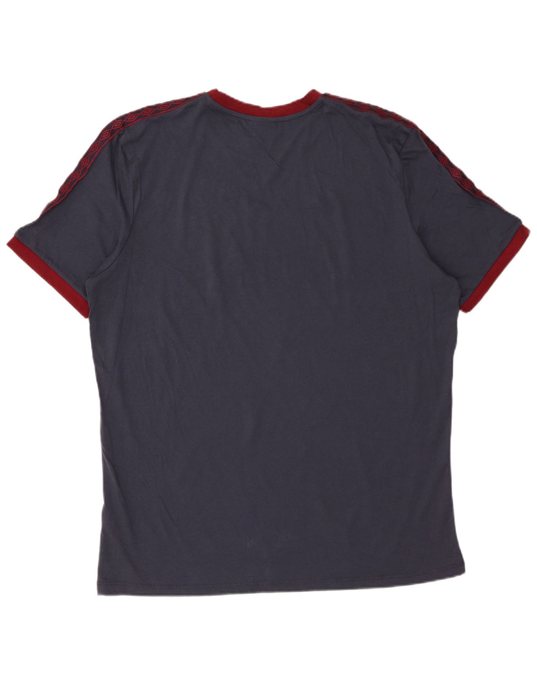 T-shirt da uomo Umbro Top XL in cotone blu navy