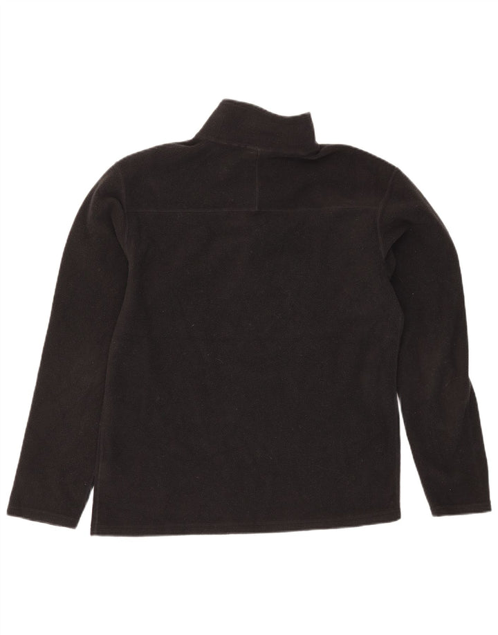 Maglione in pile da uomo The North Face con zip e collo piccolo in poliestere nero