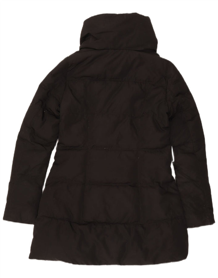 Cappotto imbottito da donna Zara UK 10 piccolo poliestere nero