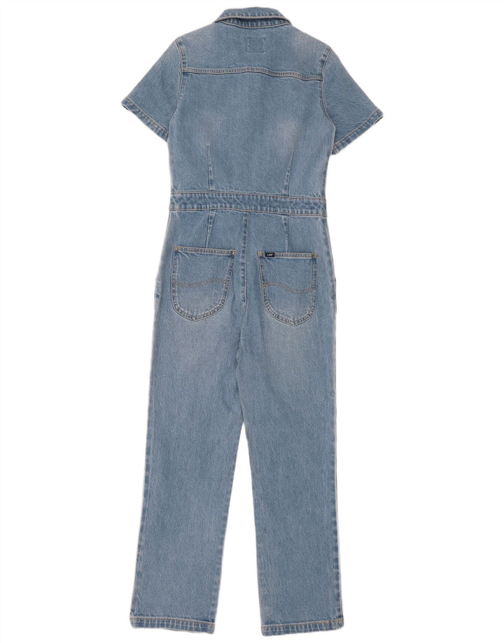 Tuta in denim da donna Lee US 10 grande cotone blu