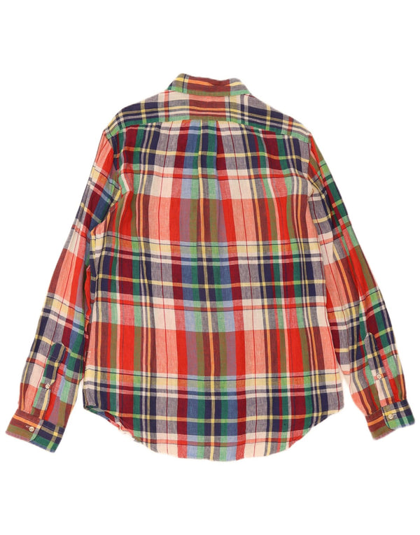 Camicia da uomo Ralph Lauren a quadri multicolore medio