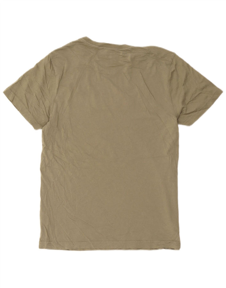 T-shirt grafica da uomo Hurley Top in cotone kaki medio